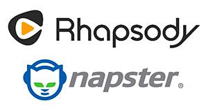 canales de distribución Rhapsody Napster