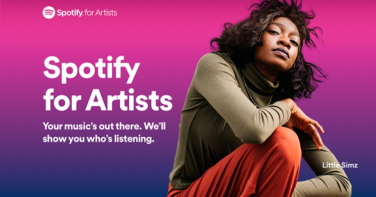 Imagen perfil de artista en Spotify
